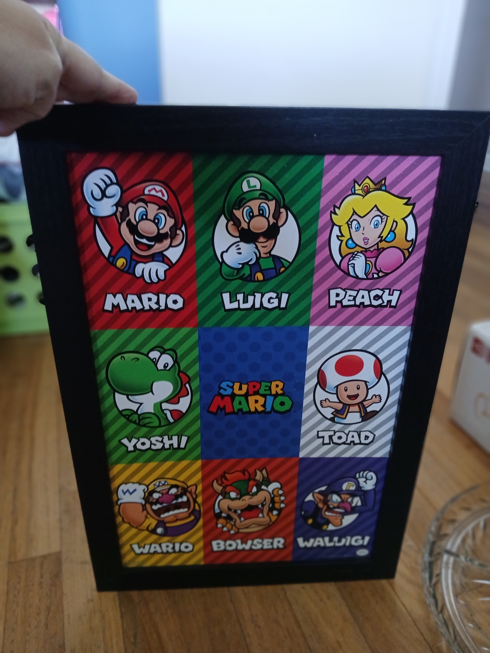 Super Mario Brothers Characters Wall Sign (13x19)